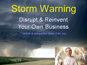 “Gales of Disruption. Storm-Proof your Company – and Your Life”